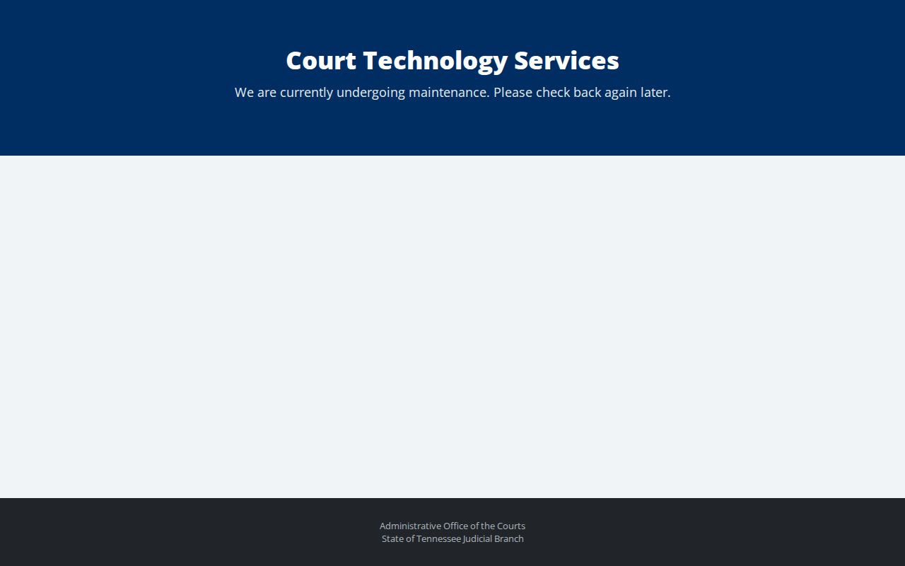 Tennessee courts overview of General Sessions Courts